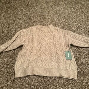 Daily Drills Cable knit Sweater